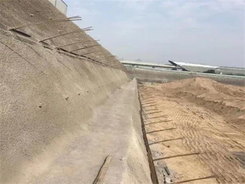 蚌埠河道边坡加固